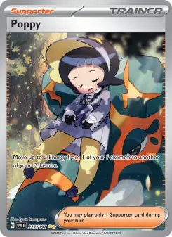Pokémon-Karte Poppy 227/197