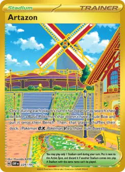 Pokémon-Karte Artazon 229/197
