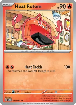 Pokémon-Karte Heat Rotom 013/091