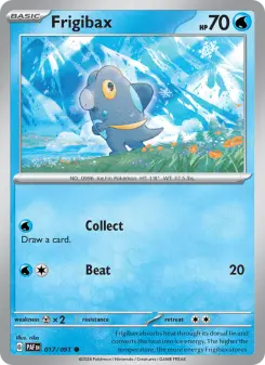 Pokémon-Karte Frigibax 017/091