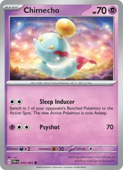 Pokémon-Karte Chimecho 030/091