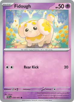 Pokémon-Karte Fidough 038/091