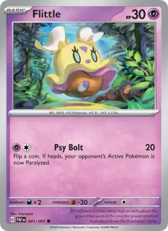 Pokémon-Karte Flittle 041/091