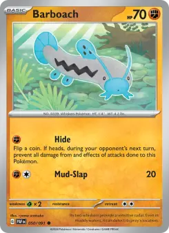Pokémon-Karte Barboach 050/091