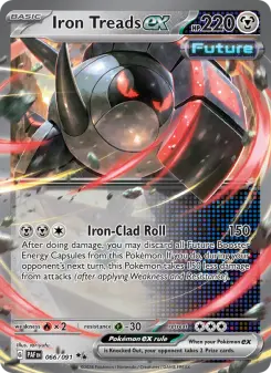 Pokémon-Karte Iron Treads ex 066/091