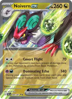 Pokémon-Karte Noivern ex 069/091