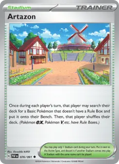 Pokémon-Karte Artazon 076/091