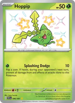 Pokémon-Karte Hoppip 096/091
