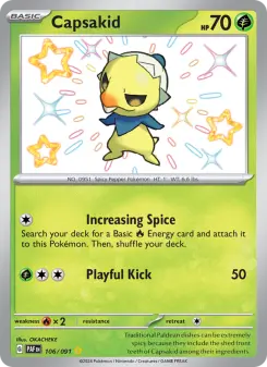 Pokémon-Karte Capsakid 106/091