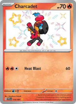 Pokémon-Karte Charcadet 114/091