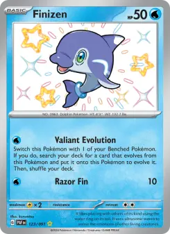 Pokémon-Karte Finizen 123/091