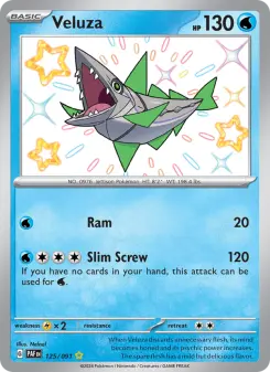 Pokémon-Karte Veluza 125/091