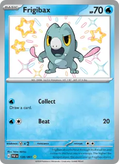 Pokémon-Karte Frigibax 128/091