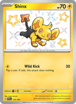 Pokémon-Karte Shinx 135/091