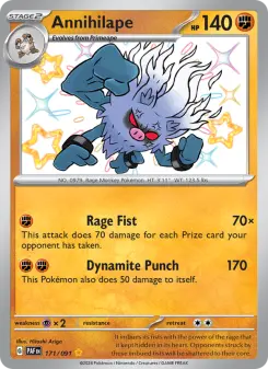 Pokémon-Karte Annihilape 171/091