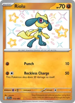 Pokémon-Karte Riolu 173/091