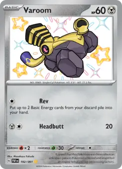 Pokémon-Karte Varoom 192/091