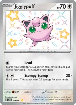 Pokémon-Karte Jigglypuff 198/091