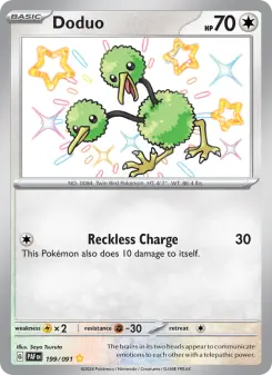 Pokémon-Karte Doduo 199/091