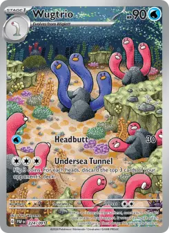 Pokémon-Karte Wugtrio 224/091