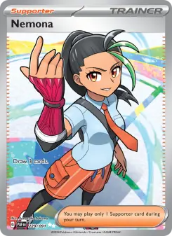 Pokémon-Karte Nemona 229/091