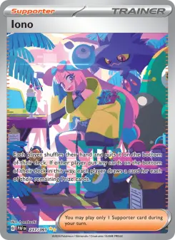 Pokémon-Karte Iono 237/091