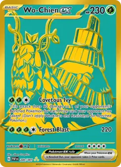 Pokémon-Karte Wo-Chien ex 240/091