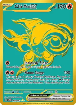 Pokémon-Karte Chi-Yu ex 241/091