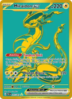 Pokémon-Karte Miraidon ex 243/091