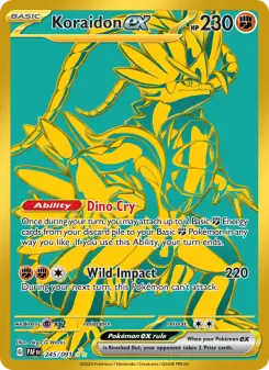 Pokémon-Karte Koraidon ex 245/091