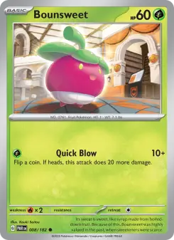 Pokémon-Karte Bounsweet 008/182
