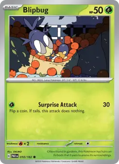 Pokémon-Karte Blipbug 010/182