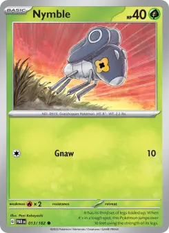 Pokémon-Karte Nymble 013/182