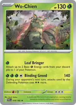 Pokémon-Karte Wo-Chien 018/182