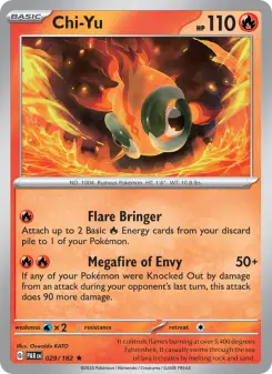 Pokémon-Karte Chi-Yu 029/182