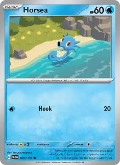 Pokémon-Karte Horsea 030/182
