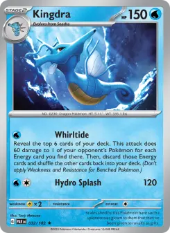 Pokémon-Karte Kingdra 032/182