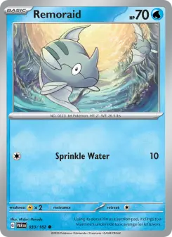Pokémon-Karte Remoraid 033/182