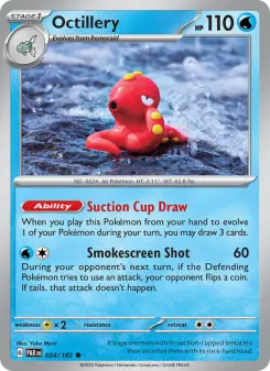 Pokémon-Karte Octillery 034/182