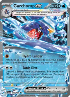 Pokémon-Karte Garchomp ex 038/182