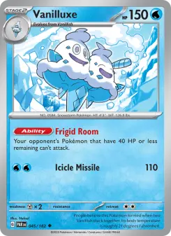 Pokémon-Karte Vanilluxe 045/182