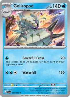 Pokémon-Karte Golisopod 049/182
