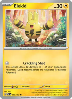 Pokémon-Karte Elekid 059/182