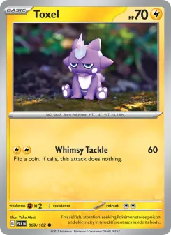 Pokémon-Karte Toxel 069/182