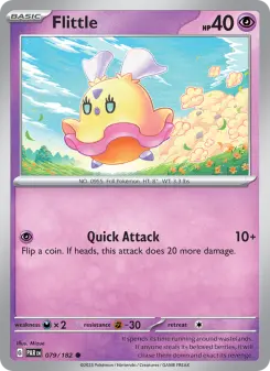 Pokémon-Karte Flittle 079/182