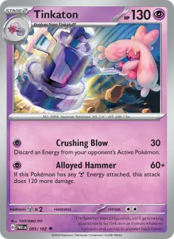 Pokémon-Karte Tinkaton 085/182