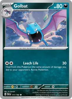 Pokémon-Karte Golbat 111/182