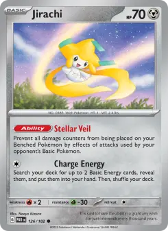 Pokémon-Karte Jirachi 126/182