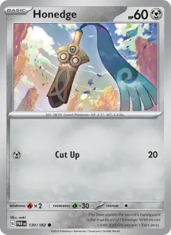 Pokémon-Karte Honedge 130/182