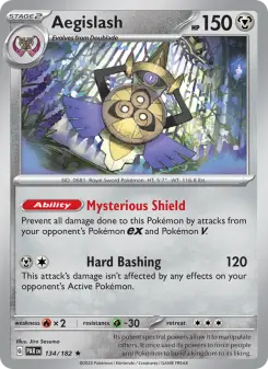 Pokémon-Karte Aegislash 134/182
